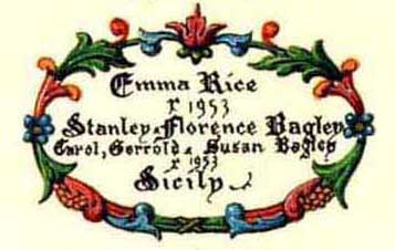 E. Rice & Bagley family
